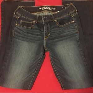 AE kick-boot jeans: x-long